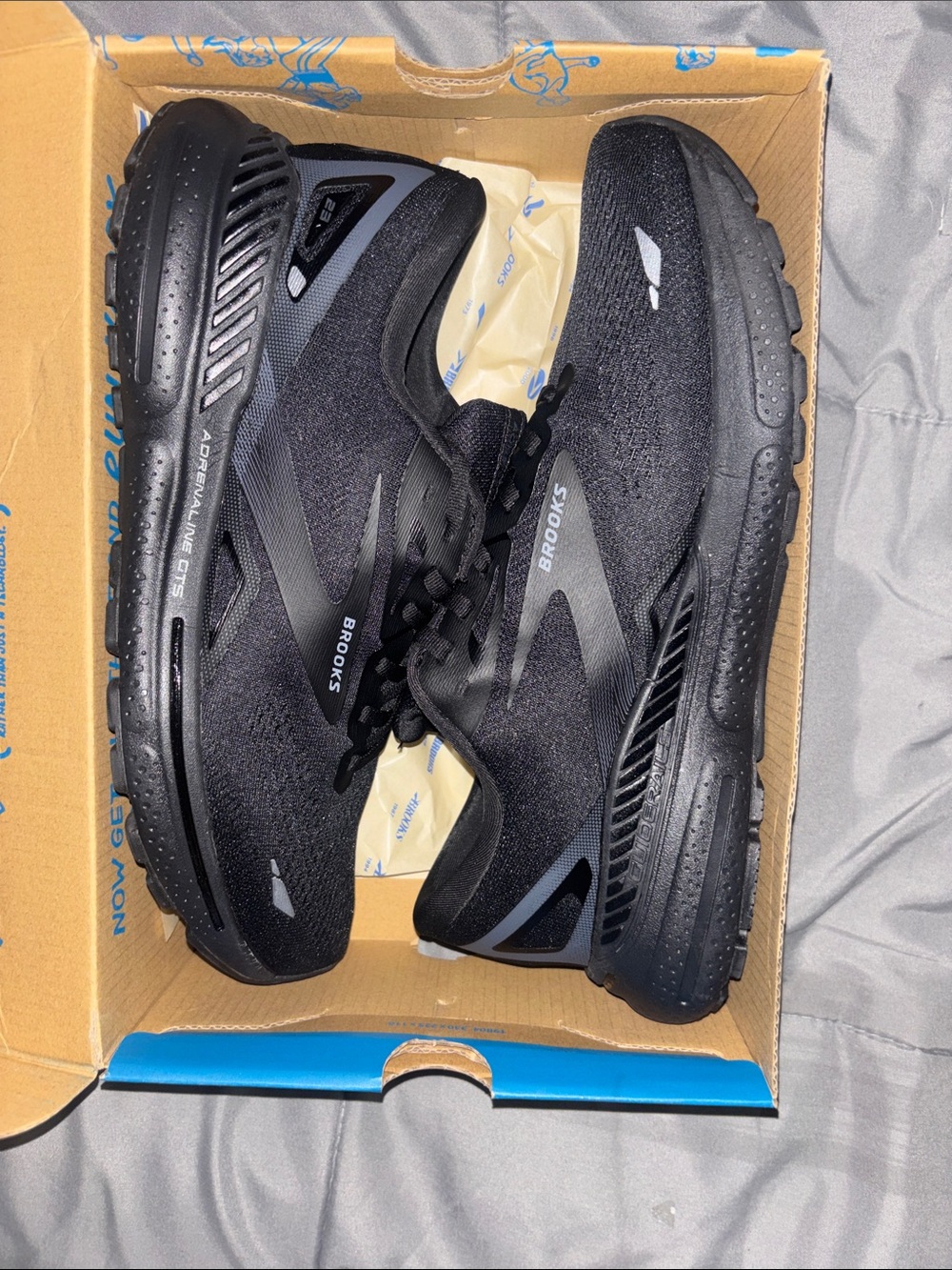 Brooks Adrenaline GTS Men's Running Shoes - Black - Picture 5 of 7